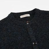 Brushed Wool Round Cardigan