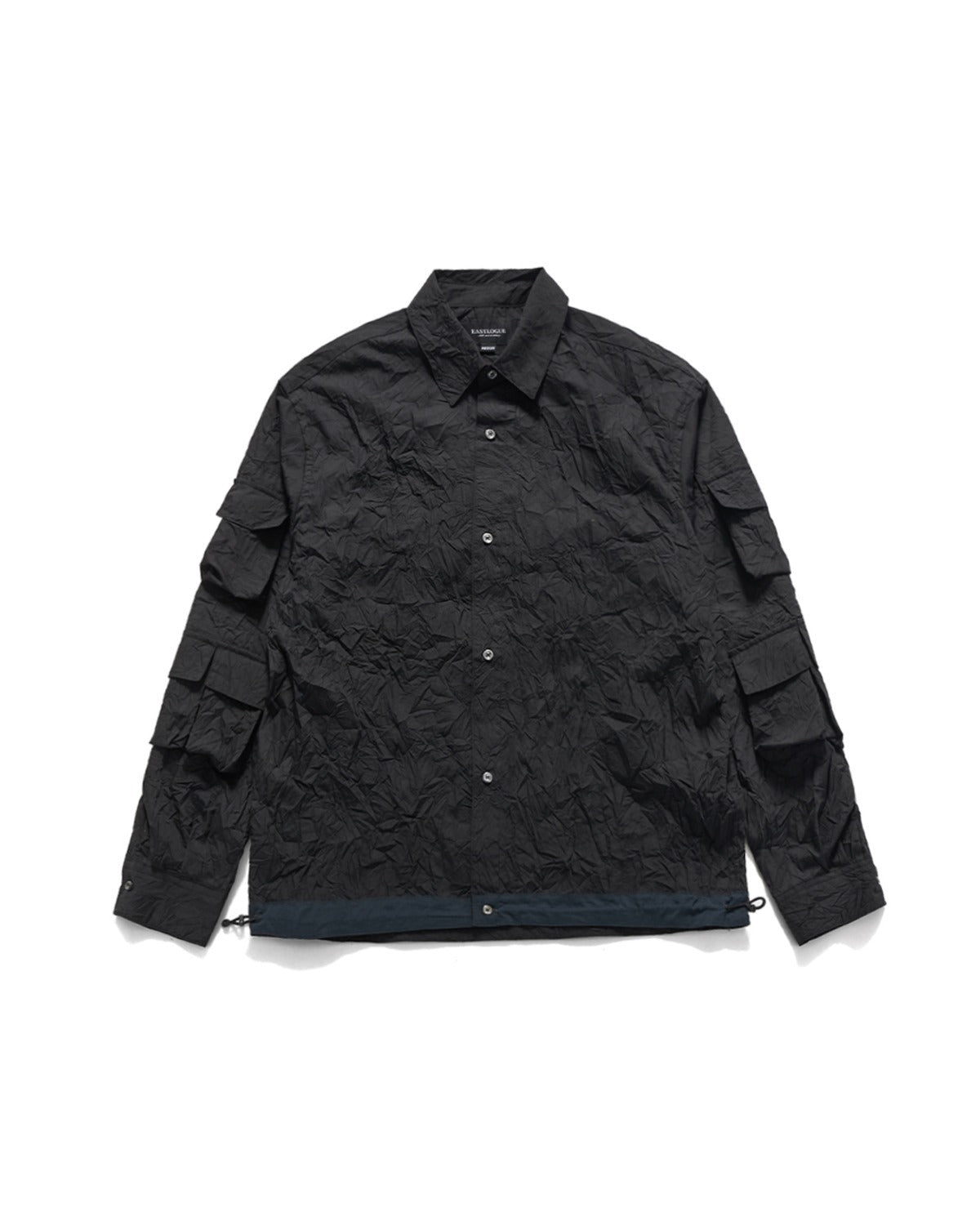 MAGAZINE POUCH SHIRTS / CREASE BLACK