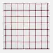 Grid Check Hand Rolled Handkerchief