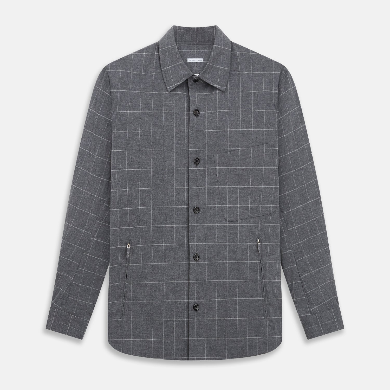 Melange Check Hampstead Overshirt