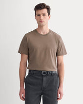 Midweight Tee | Deep Taupe