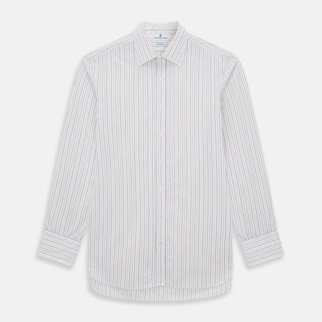 Rainbow Double Pinstripe Mayfair Shirt
