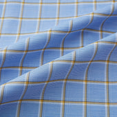 And Yellow Windowpane Mayfair Shirt