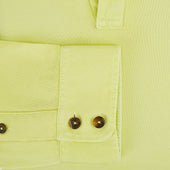 Lime Green Rugby Polo Shirt