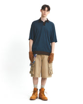 Functional Relaxed Polo Shirt Stripe