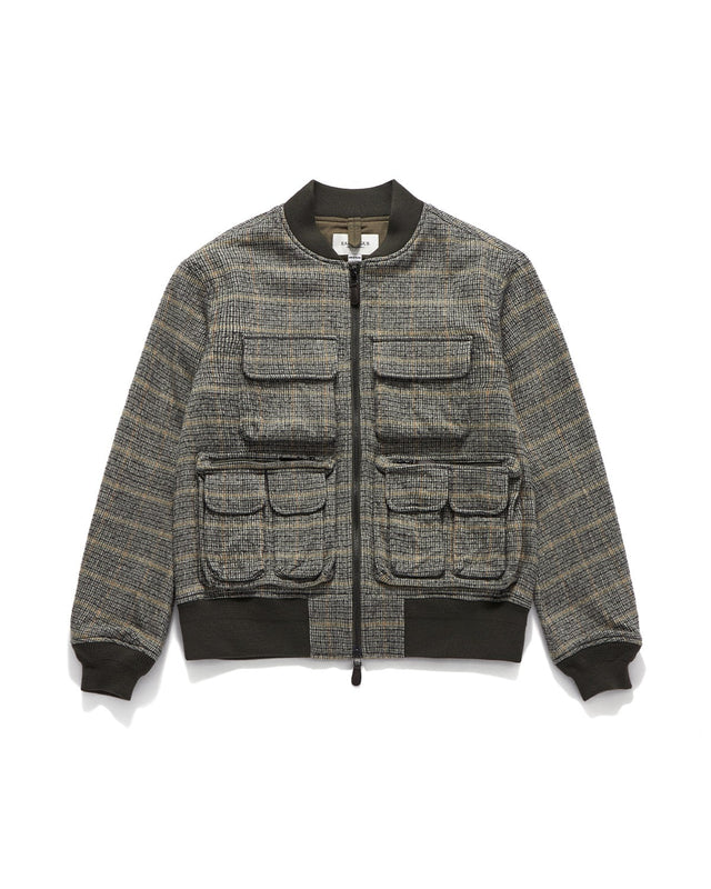 SHOOTING WOOL BLOUSON / BEIBE GUN CLUB CHECK