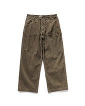 Double Pleats Comfy Pants Corduroy