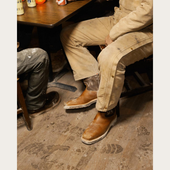 The LongHaul WP Square Comp Toe Work Boot