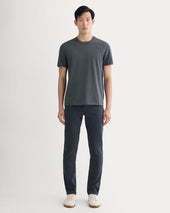 The Essential Organic Crew | Heather Deep Navy