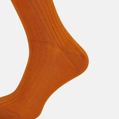 Pumpkin Mid Length Socks