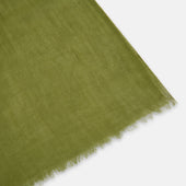 Green Cashmere Scarf