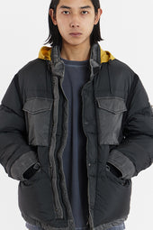 Field Down Jacket Charcoal