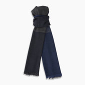 And Navy Cashmere Scarf