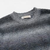 Gradation Boucle Knit Grey Mix