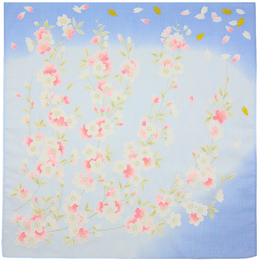Kimono Motif Cotton Handkerchief