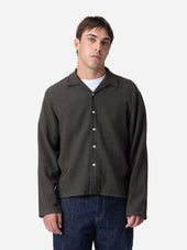 Loop Collar Shirt Marled 3sixteen