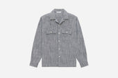 Camp Shirt Cotton Linen Hbt 3sixteen