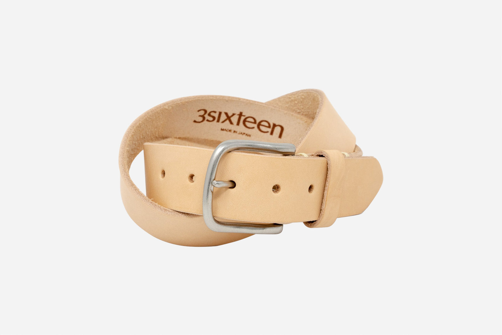 Tochigi Leather Belt Natural