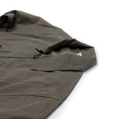 Cycling Jacket In Dune Taupe Cotton Nylon