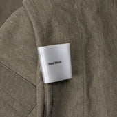 Gusset Shorts In Dune Taupe Cotton Nylon