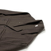 M43 Overshirt In Brown Linen