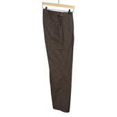 Safari Pant In Brown Italian Cotton Poplin