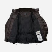 Snowdon Leather Down Jacket