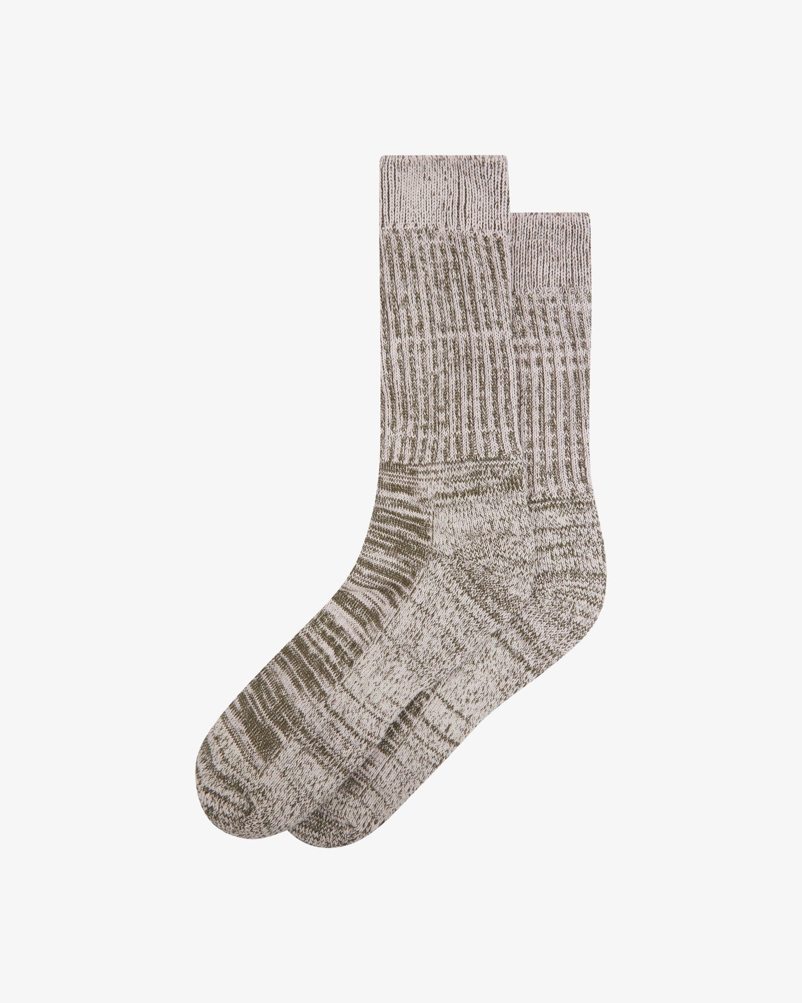 4006 Colour Fuzz Socks - willow green