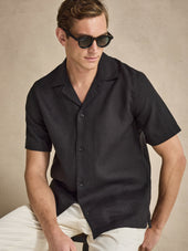 Short Sleeve Linen Shirt