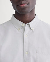 The Slim Oxford Shirt | Grey | Tall