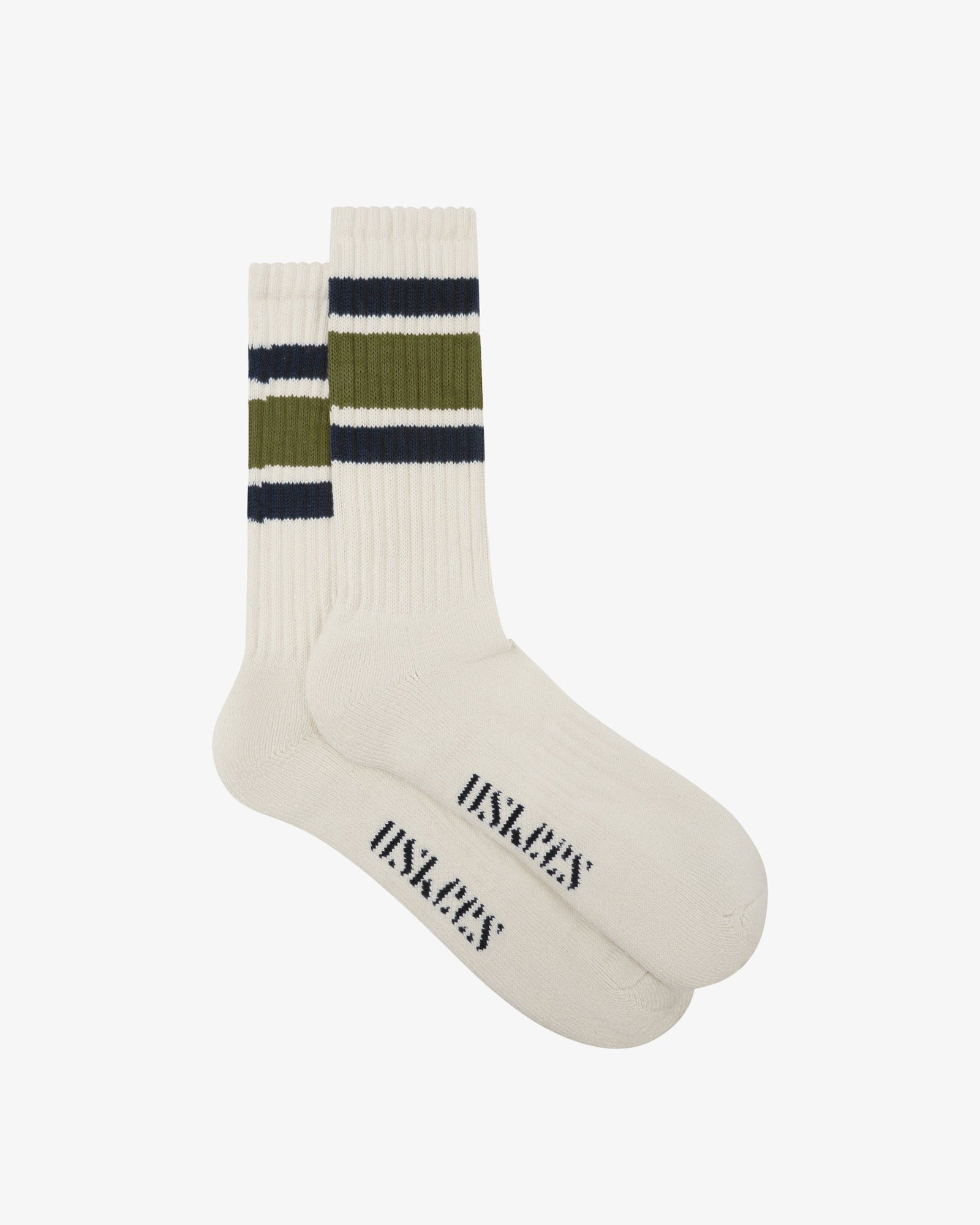 4011 College Stripe Socks In