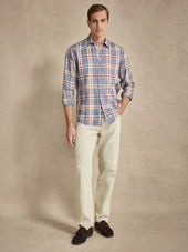 Checked Linen Shirt