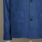 Linen Jacket No 2 In Dark Blue