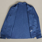 Linen Jacket No 2 In Dark Blue