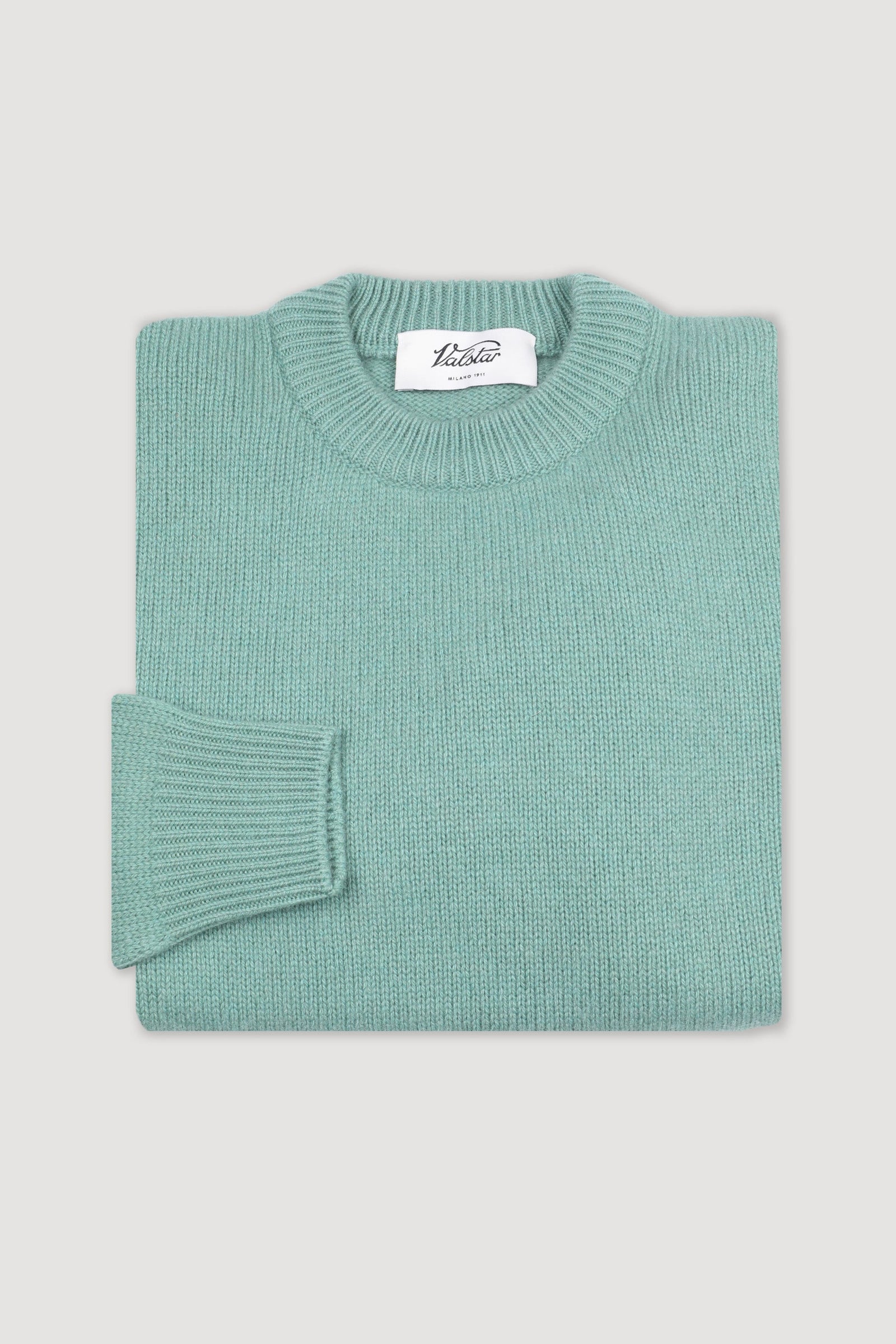 Cashmere Crew Neck Sweater Green