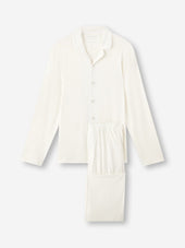 Men S Pajamas Basel Micro Modal Stretch Vanilla