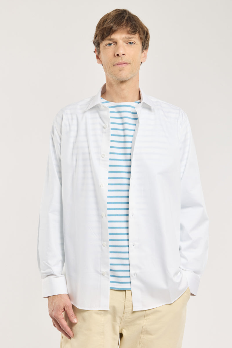 Chemise coupe confort - coton