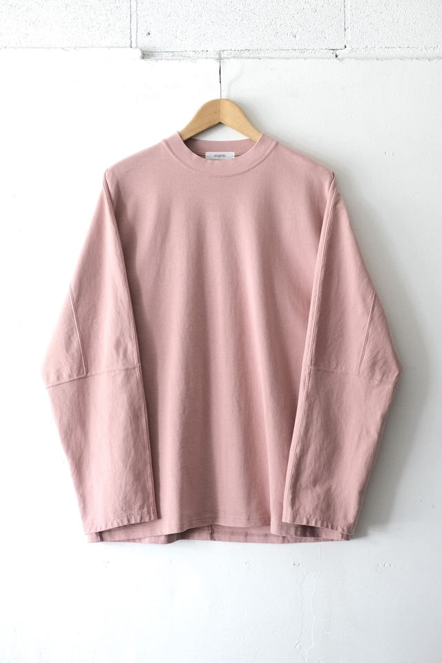 FUJITO Long Sleeve T-Shirt Smokey Pink,Black | Directors Web Shop powered by BASE