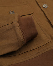 Linen Valstarino Jacket Unlined Brown