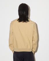Unlined Valstarino in stretch cotton poplin. yellow - Uovo