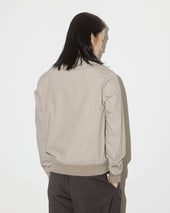 Unlined Valstarino in stretch cotton poplin. Beige - Desert