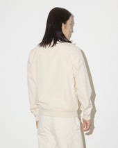Unlined Valstarino in stretch cotton poplin. Beige - Champignon