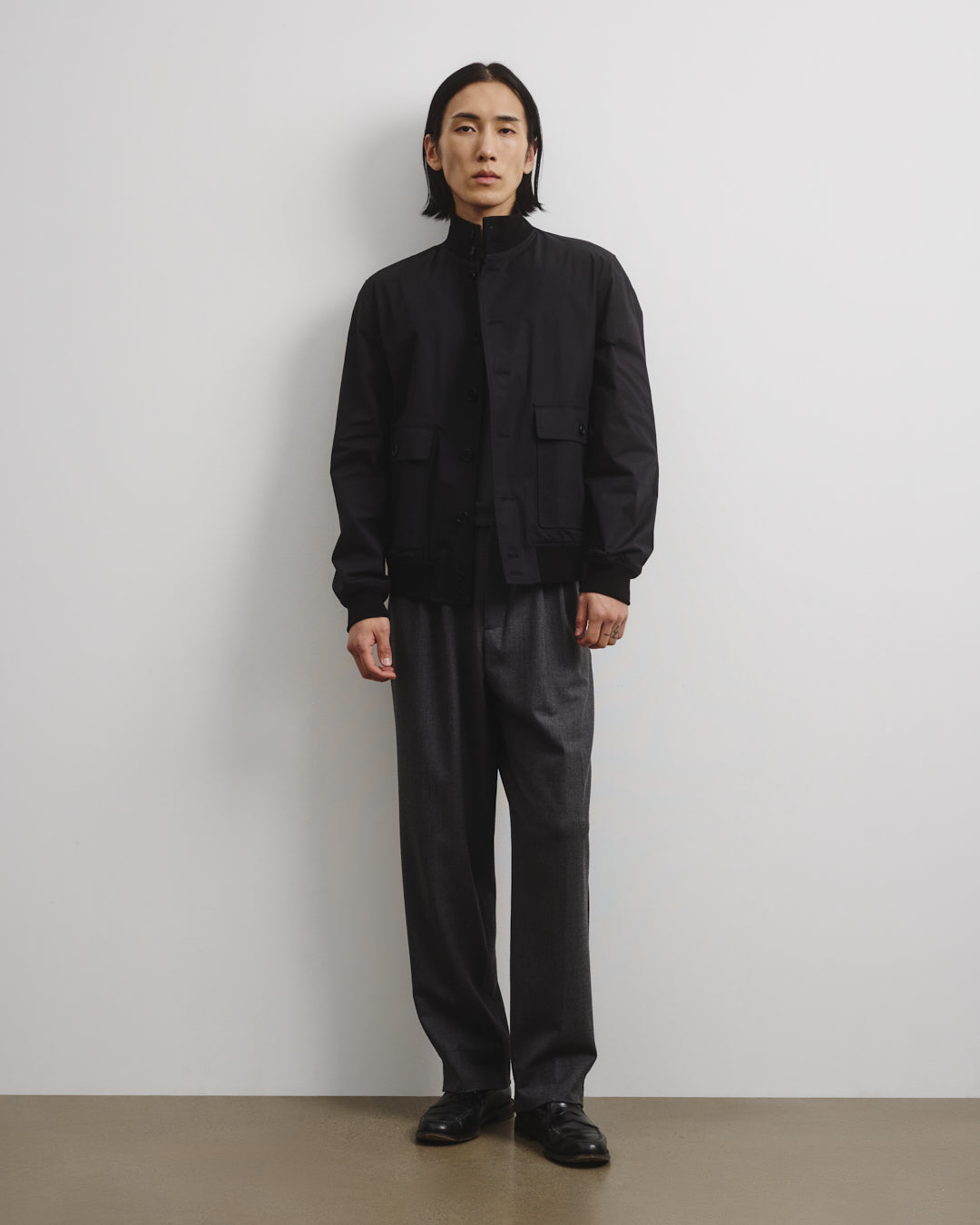 Unlined Valstarino In Stretch Cotton Poplin