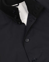 Unlined Valstarino in stretch cotton poplin - Black