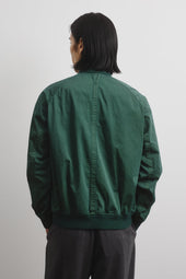 Unlined Valstarino jacket in cotton-nylon fabric. Green - Conifer