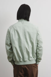 Unlined Valstarino jacket in cotton-nylon fabric. Green - Tiglio