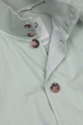 Unlined Valstarino jacket in cotton-nylon fabric. Green - Tiglio