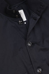 Unlined Valstarino jacket in cotton-nylon fabric. Blue - Navy