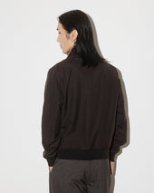 Valstarino jacket in 2 ply virgin wool fabric. Brown - Ebano