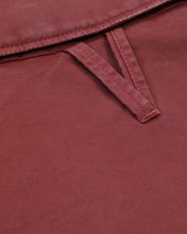 Nils Jacket In Peach Touch Cotton Canvas Unlined Red Tabasco
